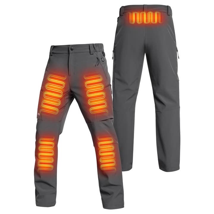 Pantaloni riscaldati ANTARCTICA GEAR per uomo, con batteria da 12V/20000mAh per la vendita all'ingrosso da parte di Antarctica Outdoors
