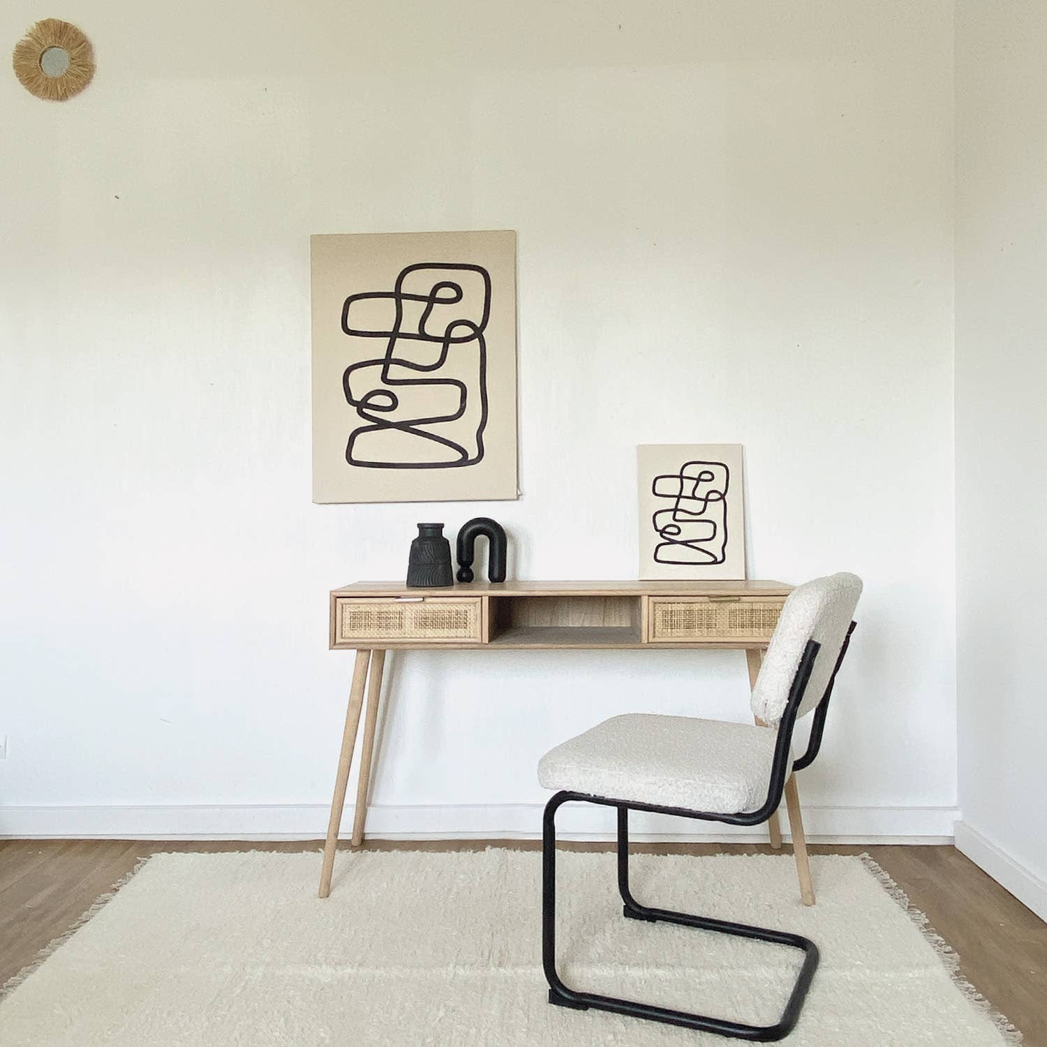 Unbleached Ecru Project Rug 140x200cm for wholesale on Faire3