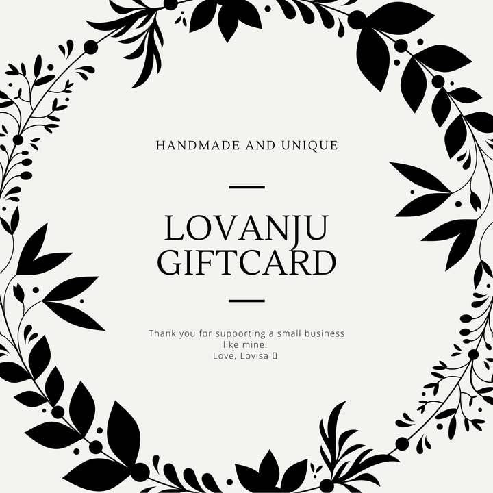 GIFTCARD for wholesale by Lovanju