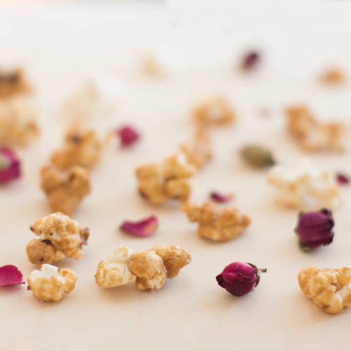 Flour & Flower - Wholesale Popcorn - Rose Petal Caramel Popcorn