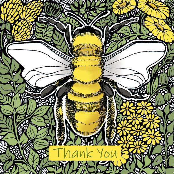 Thank You Bee for wholesale by Alff a Bet Design