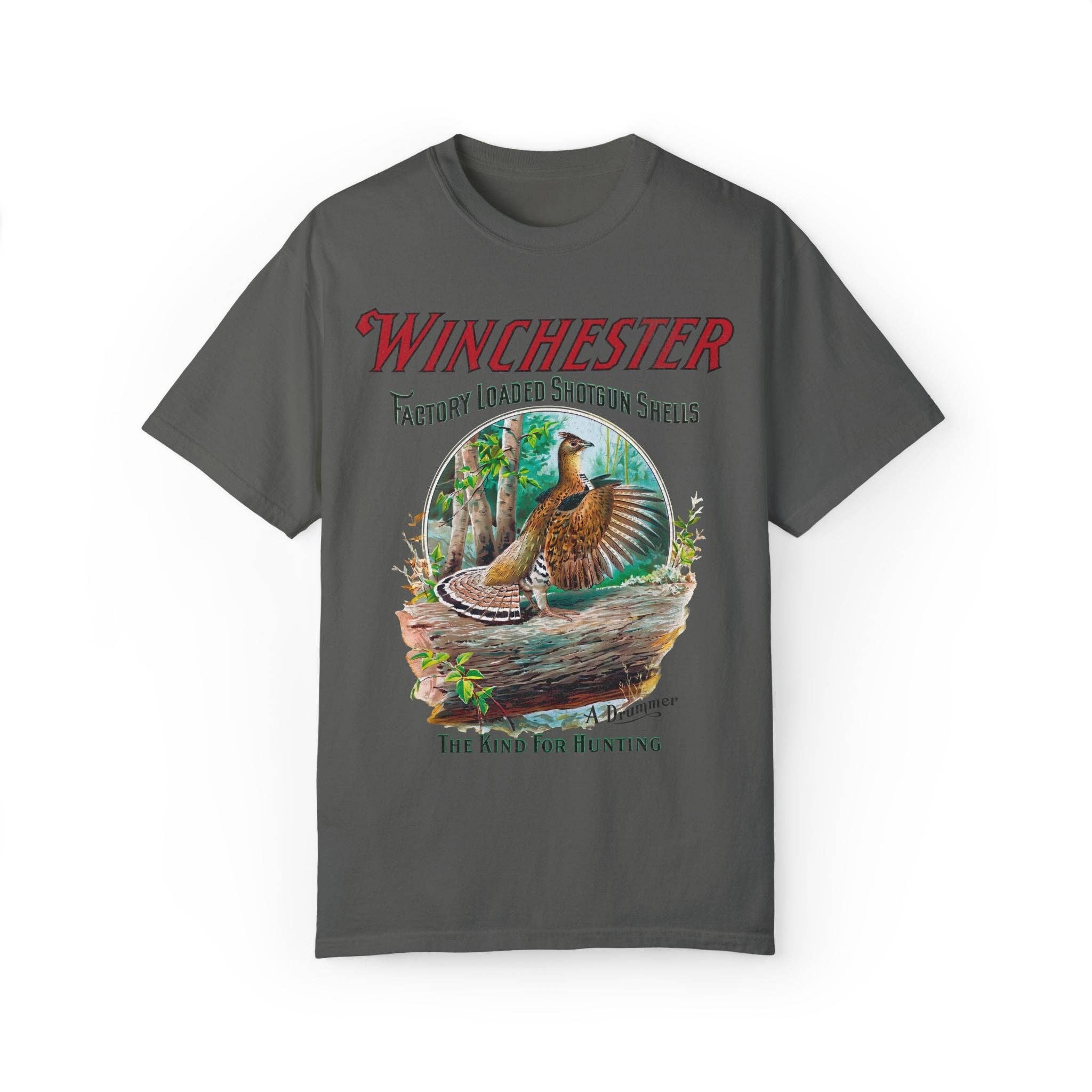 KILLER RETRO - Wholesale Screen Printed T-Shirt - Unisex - Restored Vintage Hunting Rifle Ad T-Shirt From The 70's3