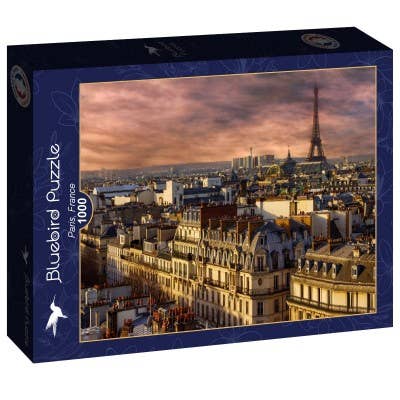 1000 Piece Puzzle - Paris, France for wholesale by Bluebird Puzzle