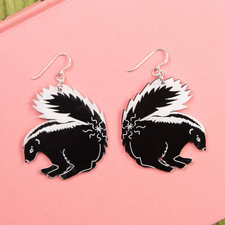 Skunk Earrings for wholesale by Darling Marcelle
