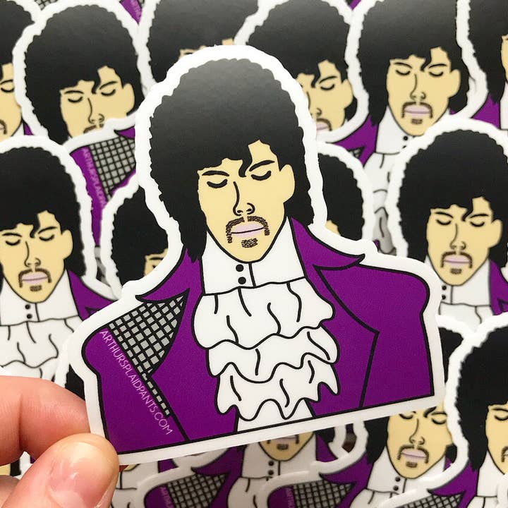 Prince Sticker for wholesale by Arthur's Plaid Pants