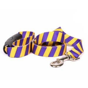 Câble EZ-Grip doré et violet Team Spirit pour la vente par Yellow Dog Design