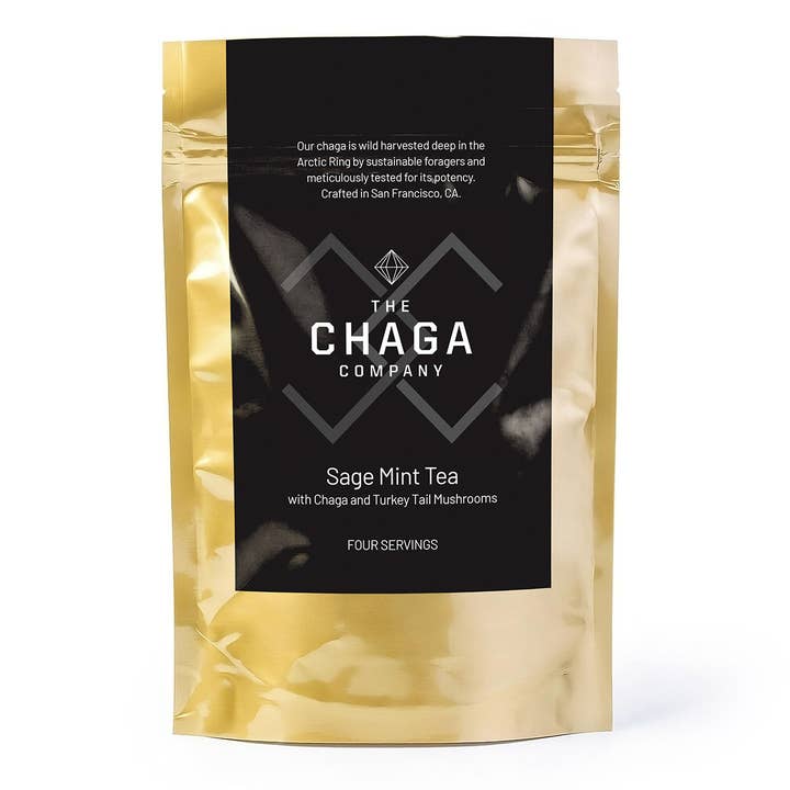 The Chaga Company - Salie muntthee met Chaga voor wholesale door The Chaga Company