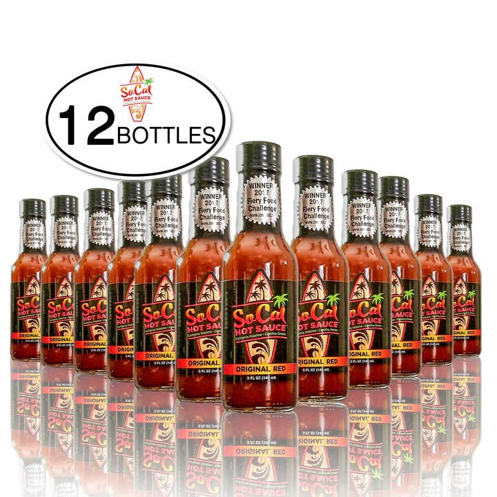 SoCal Hot Sauce® - Original Red - Case of 12 for wholesale by SoCal Hot Sauce