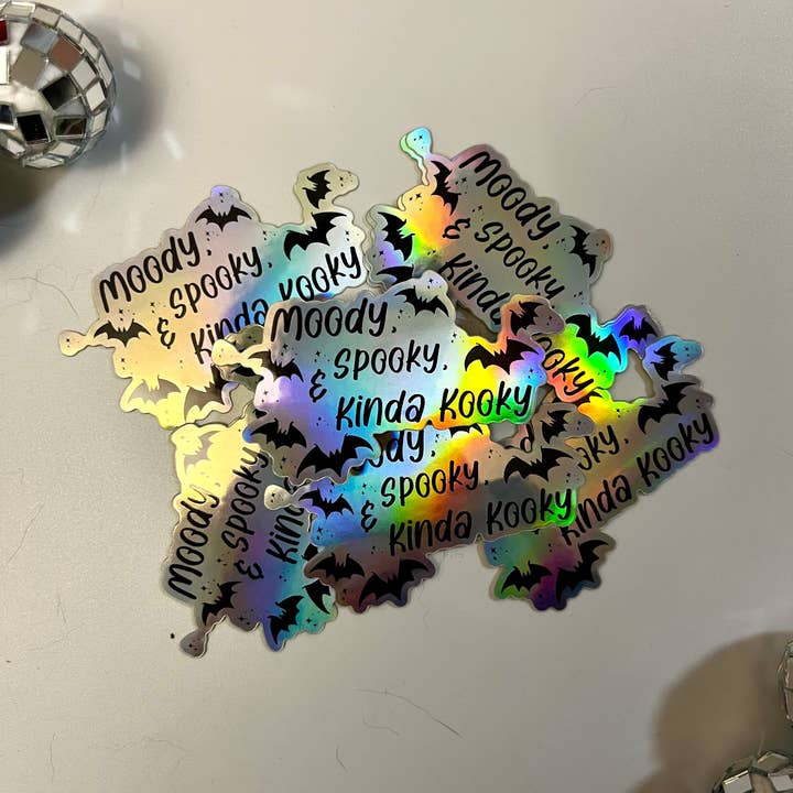 Moody, Spooky, and Kinda Kooky for wholesale by Southpaw Draws