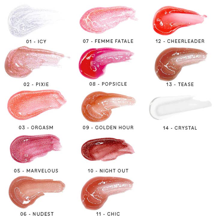 BrookPark Beauty - Wholesale Lip Gloss - THIRSTY POUT HI-SHINE LIP GLOSS