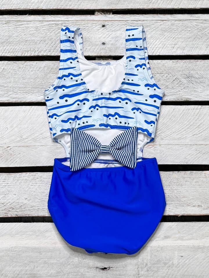 Cute Creature Girl Cutout with Bow for wholesale by Tidewater Tots