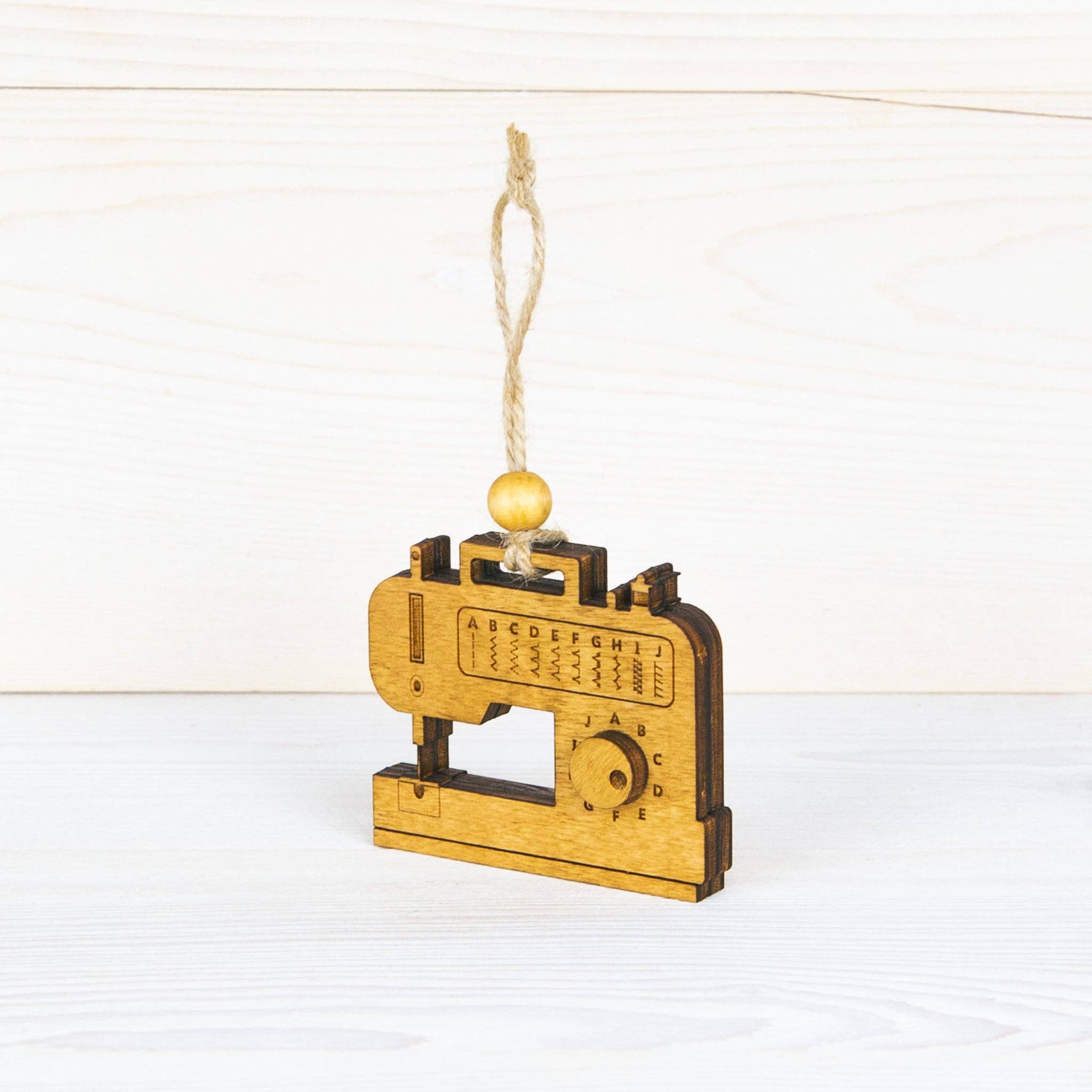 Beyond The Kerf - Wholesale Ornament - Sewing Machine Ornament3