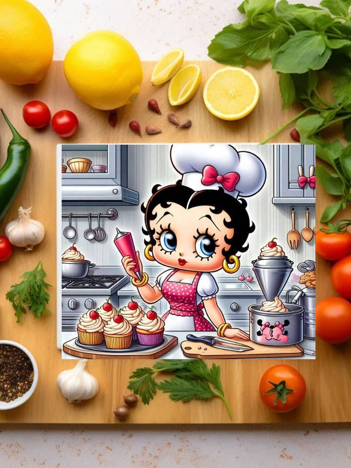 Betty Boop skärbräda för wholesale av Eclectic Wallflower Boutique