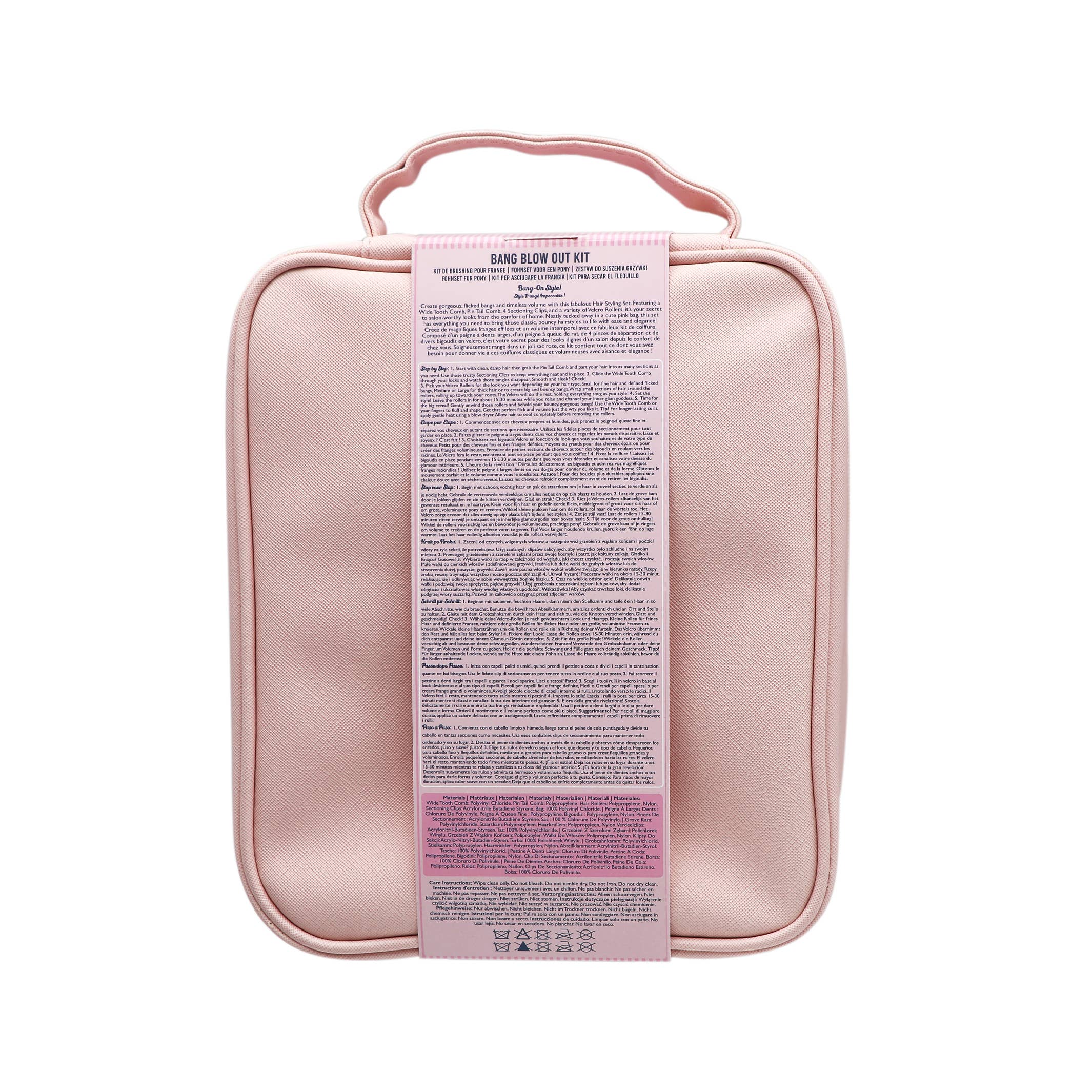 The Vintage Cosmetic Company – wholesale Haircare set/kit – Blow Out Kit With Bag1