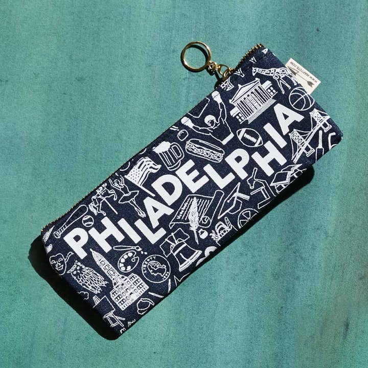 Maptote - Wholesale Pencil Case/Pouch - Philadelphia Pencil Pouch3