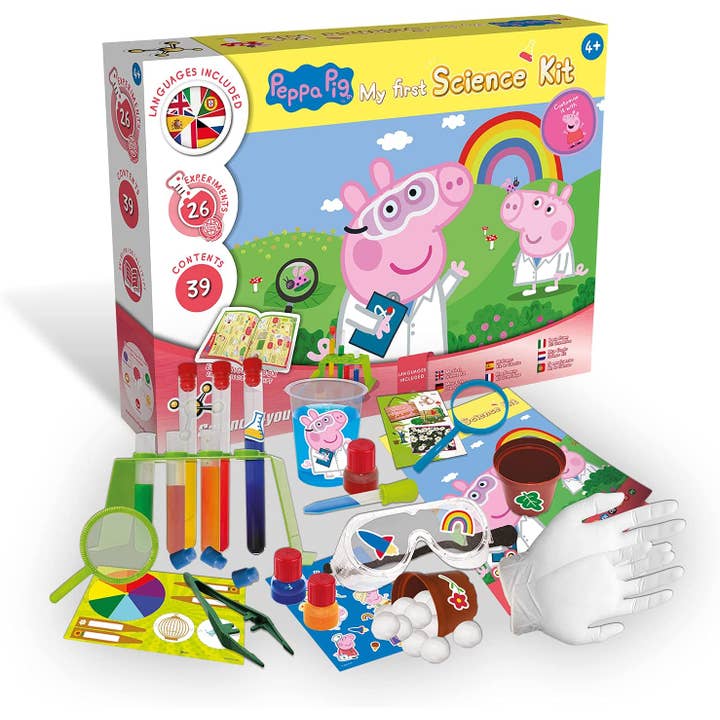 Science4you – wholesale Toy set – Kids – Peppa Pig My First Science Kit - Toy for Kids (7 languages)