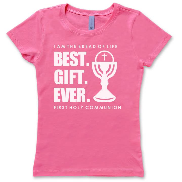 First Holy Communion T-Shirt for Girls – Best Gift Ever for wholesale by Firefly Wishes