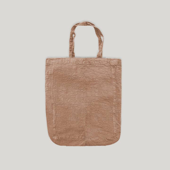 Wholesale French raw linen tote bag shopping bag for your store Faire
