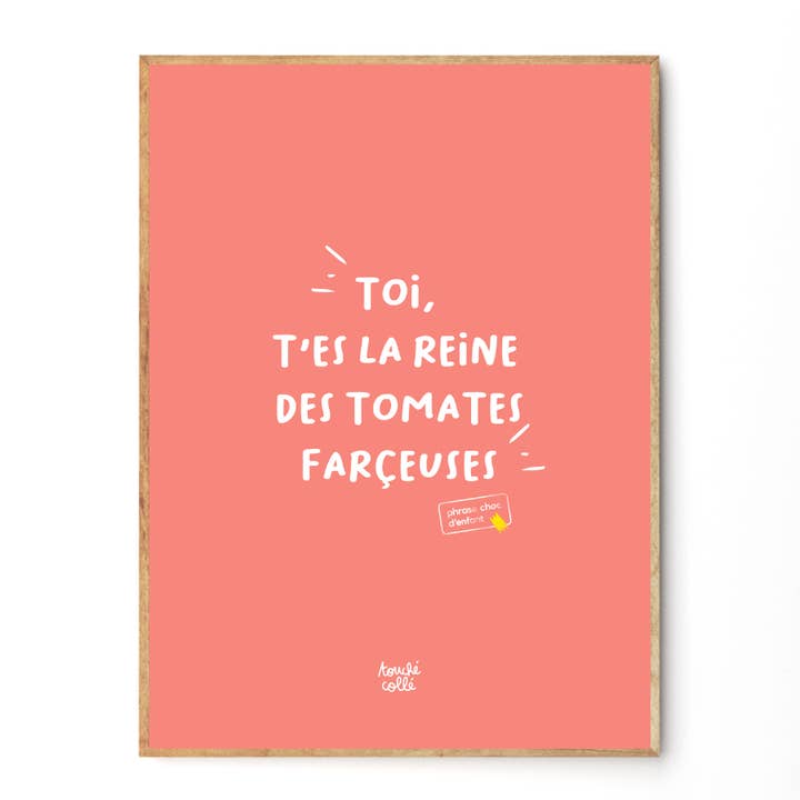 O CARTAZ BEM ABASTECIDO 30X40 COLORIDO por atacado de Touché Collé