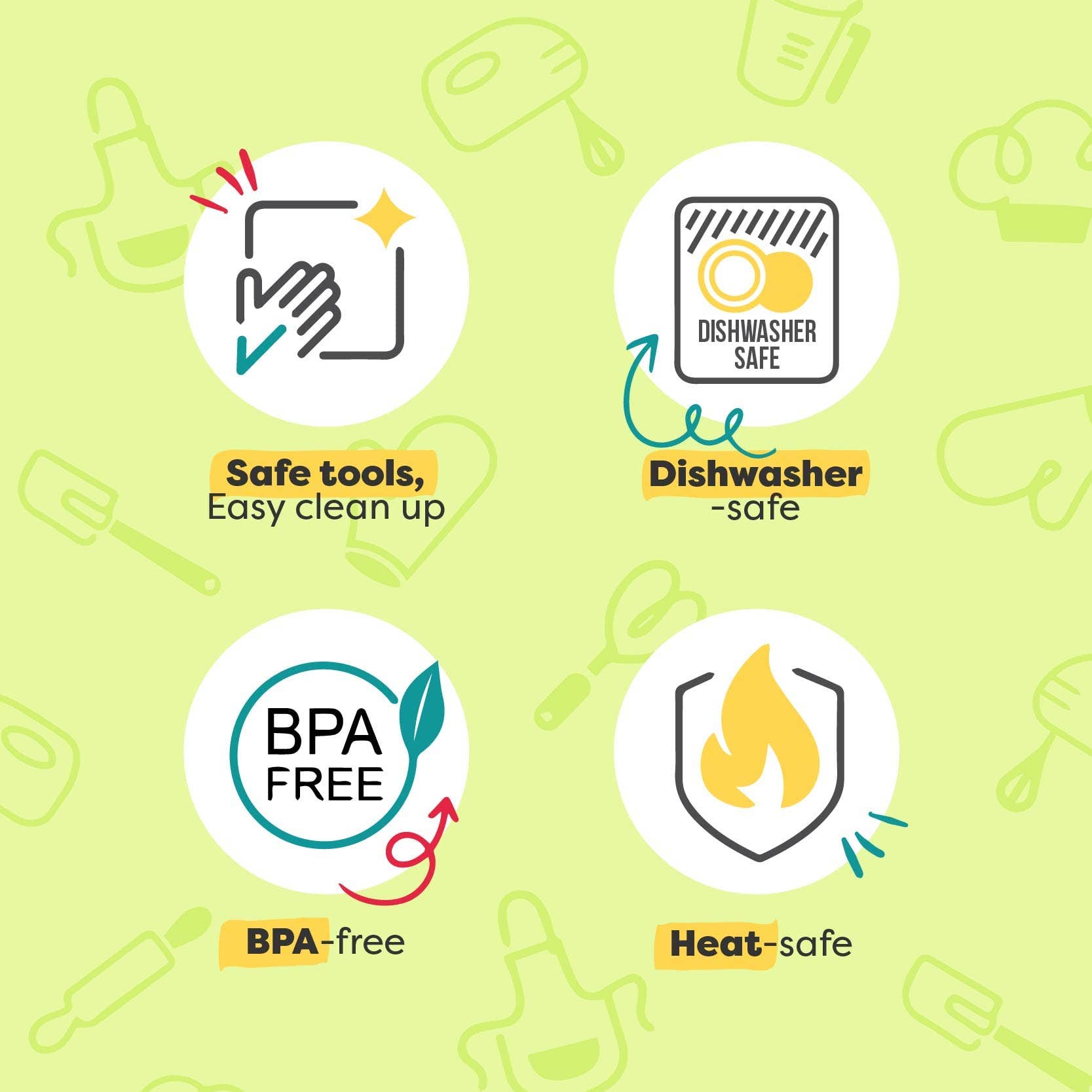 Baketivity Corp - Wholesale Knife Set - Kid Safe Knives Set for Real Cooking5