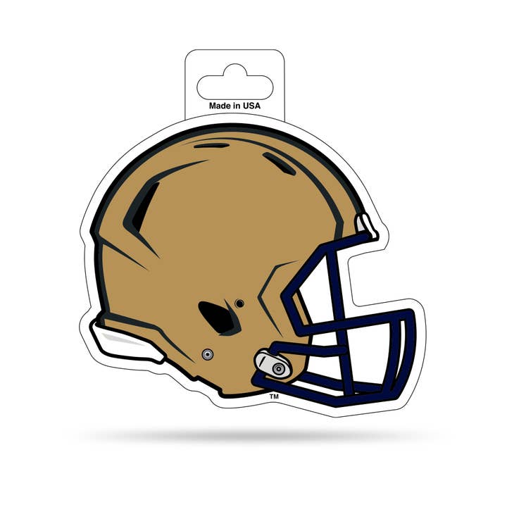 NCAA Naval Academy Midshipmen Shape Cut Helmet Decal for wholesale by Rico Industries
