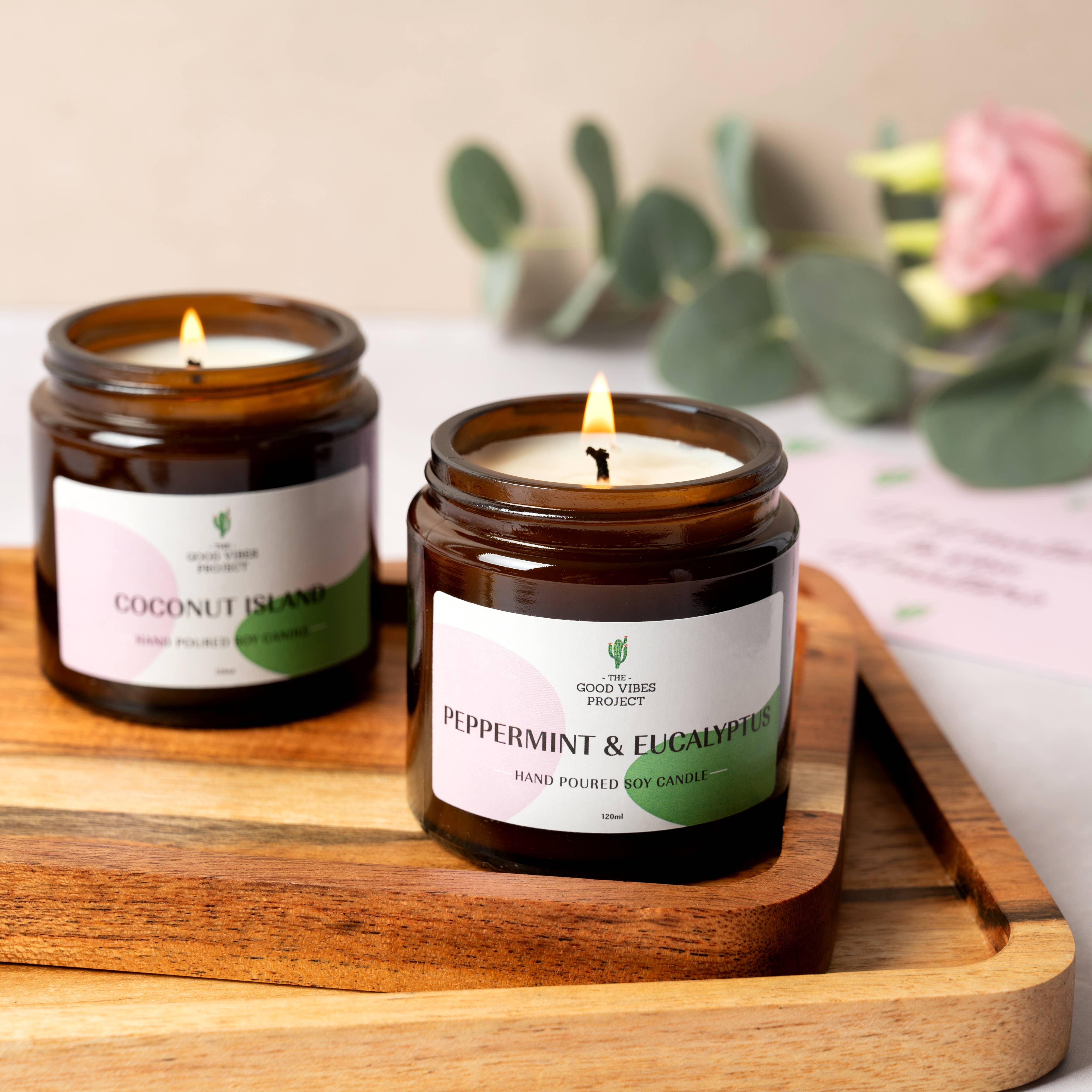 The Good Vibes Project - Wholesale DIY Craft Kit - DIY Soy Candle Making Kit to Make Your Own 4 Scented Candles6