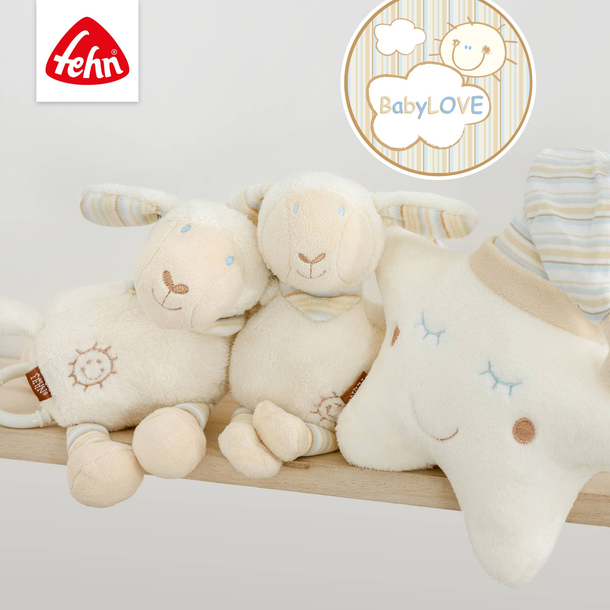 Fehn - Wholesale Baby Mobile - Sheep music mobile - wind-up mobile5
