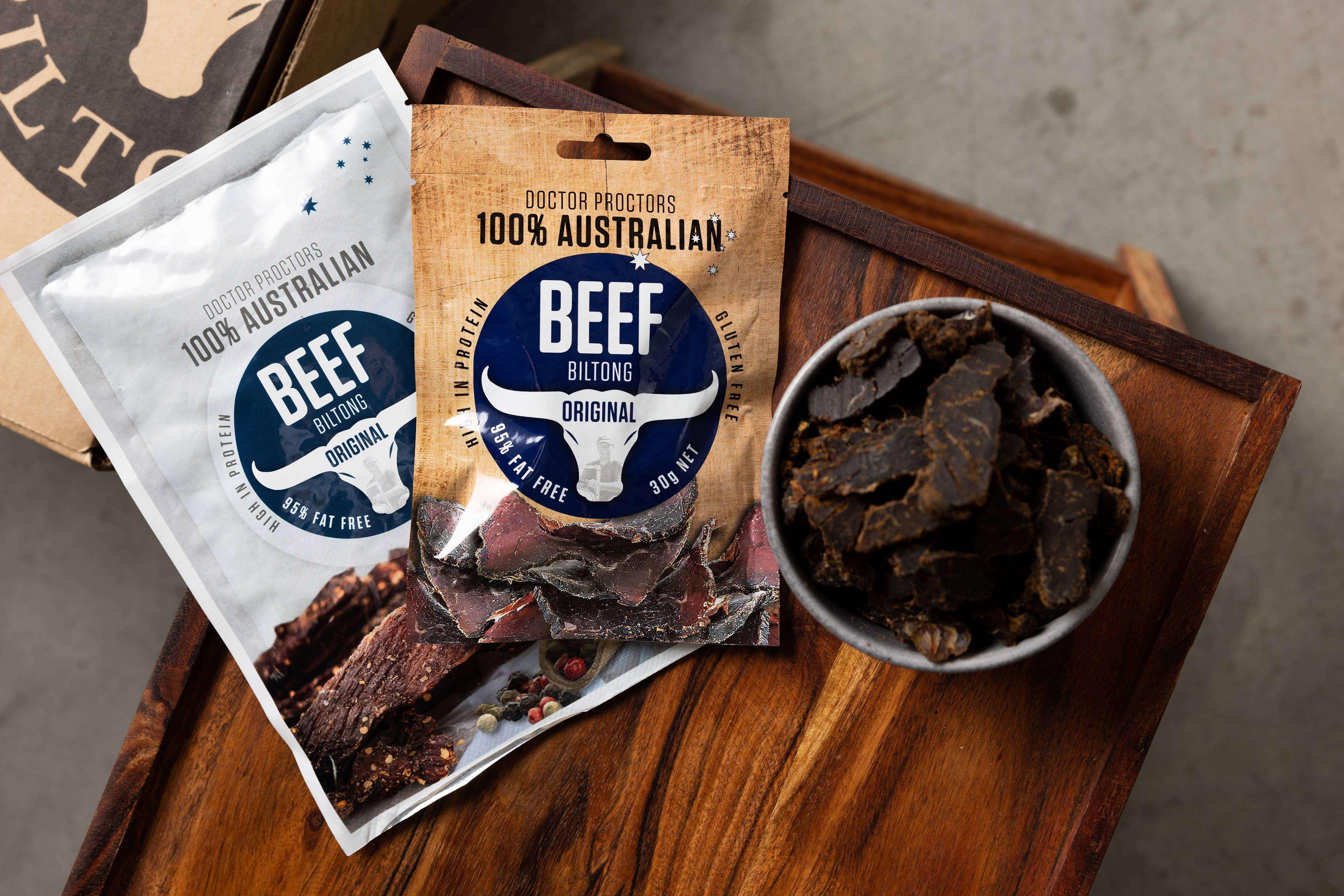 Doctor Proctor's - Wholesale Jerky - Doctor Proctor's Original Beef Biltong 30g2