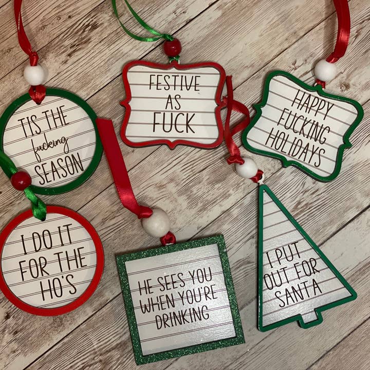 LivaBella Designs – Ornamento por atacado – Ornamentos de Humor Adulto10