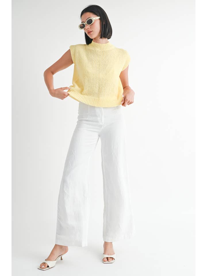 Emory Park - Wholesale Blouse - Women's - SLEEVELESS SWEATER TOP