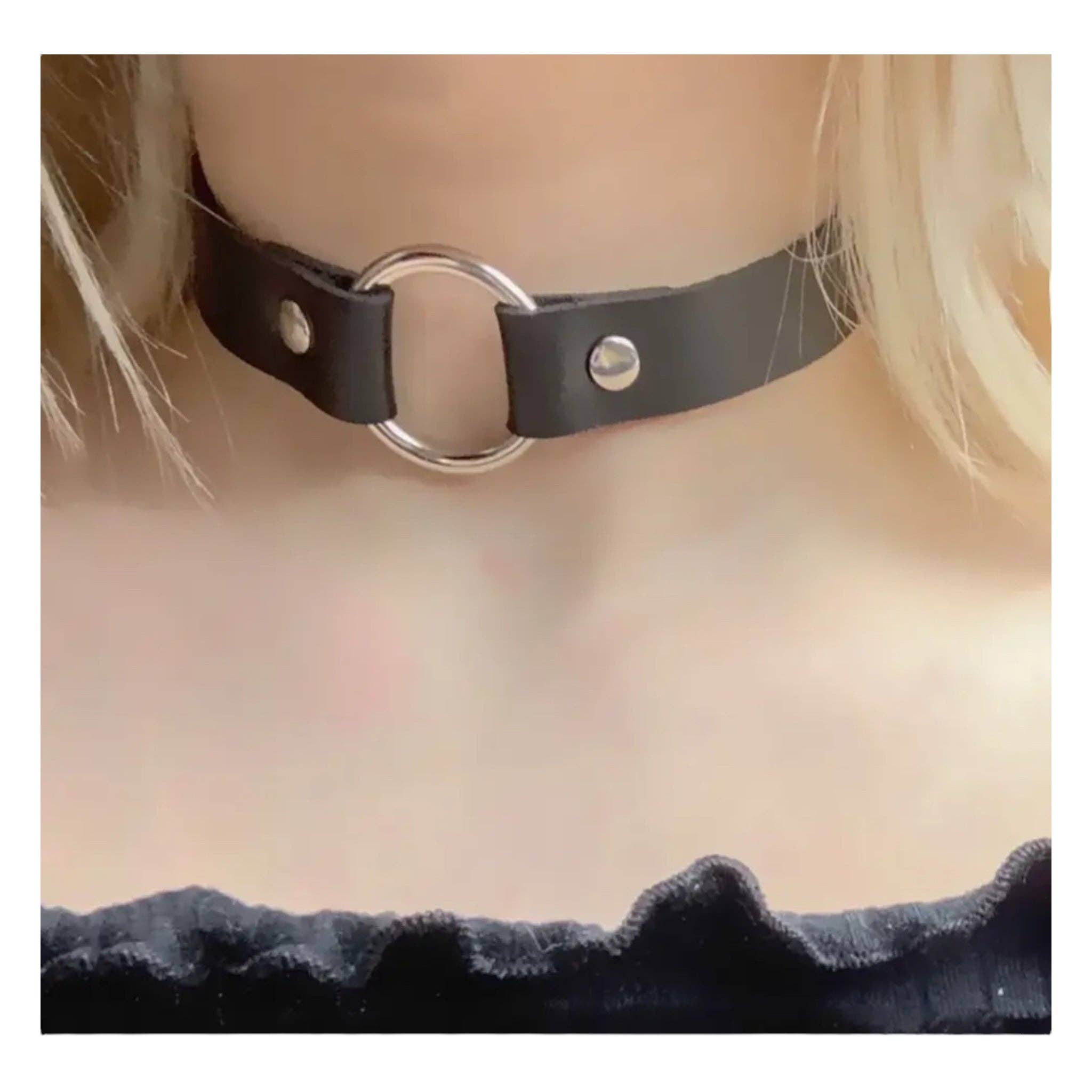 Kinky Pleasure - Wholesale Choker/Collar - Kinky Pleasure - T008 - Sexy Punk Style Choker - 12 Colors - 40cm16