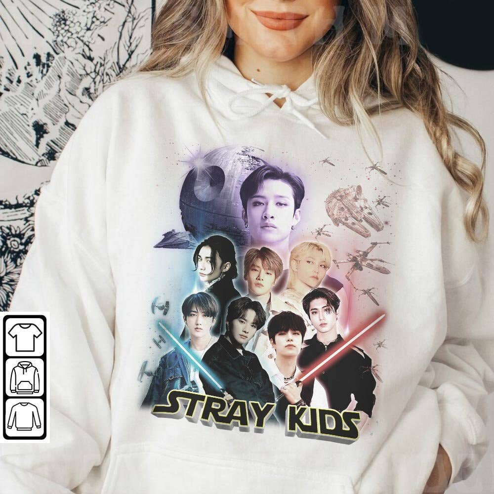 TheKingShirt - Wholesale T-Shirt (Graphic) - Women's - Stray Kids Exclusive Vintage Kpop0107MT T-Shirt2