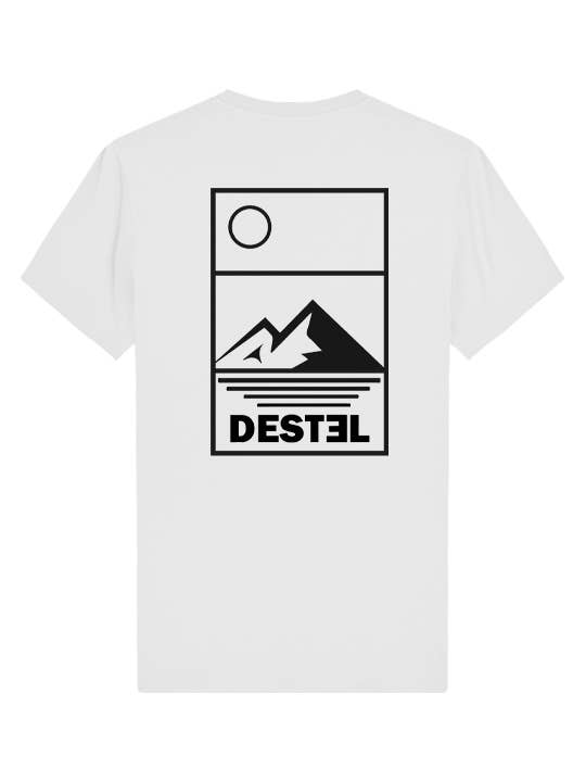 T-SHIRT DESTEL Etre Mar E Montanha pour la vente par Destel Clothing