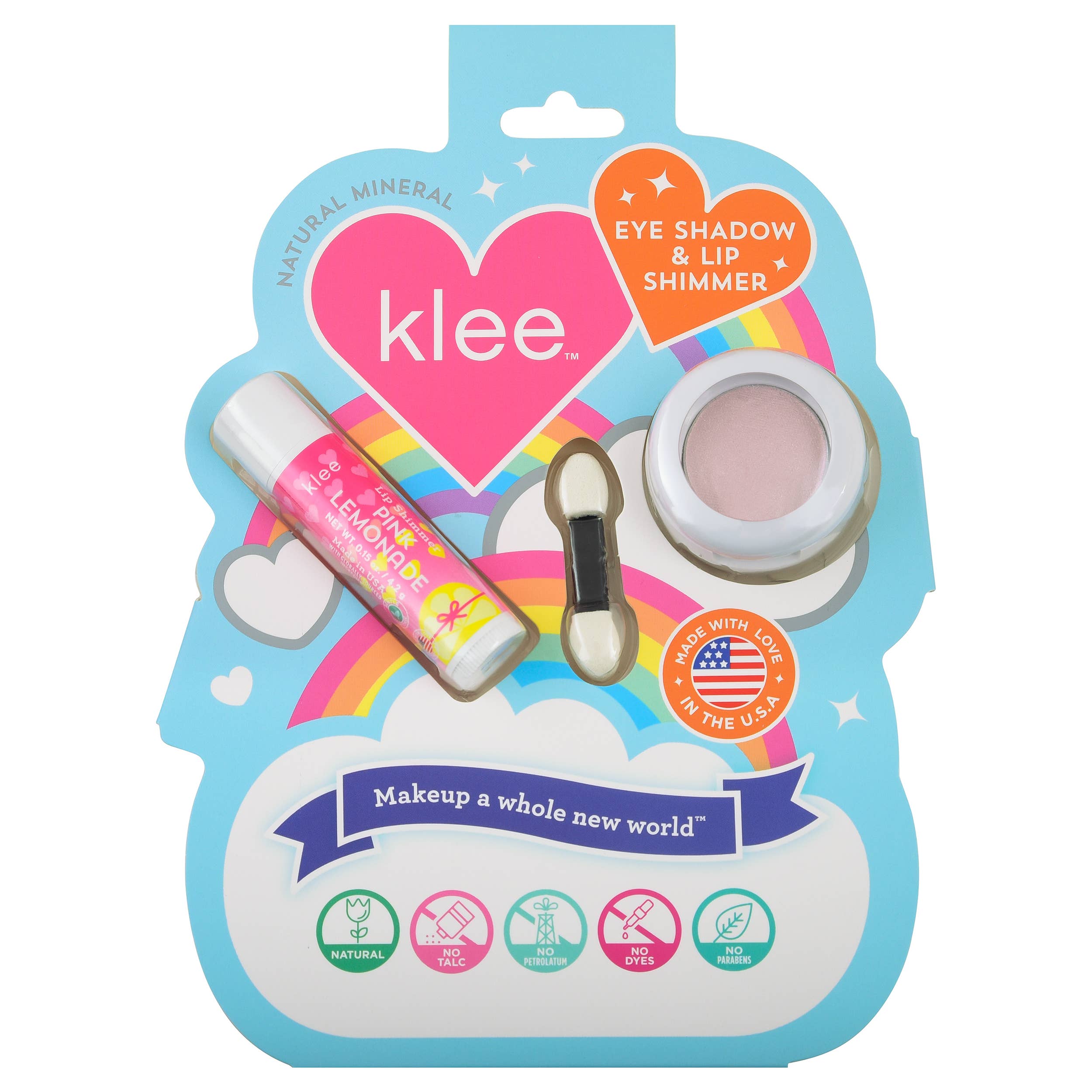 Klee Naturals - Wholesale Kids Makeup - Kids - Sugarplum Twinkle - Eye Shadow and Lip Shimmer Set6