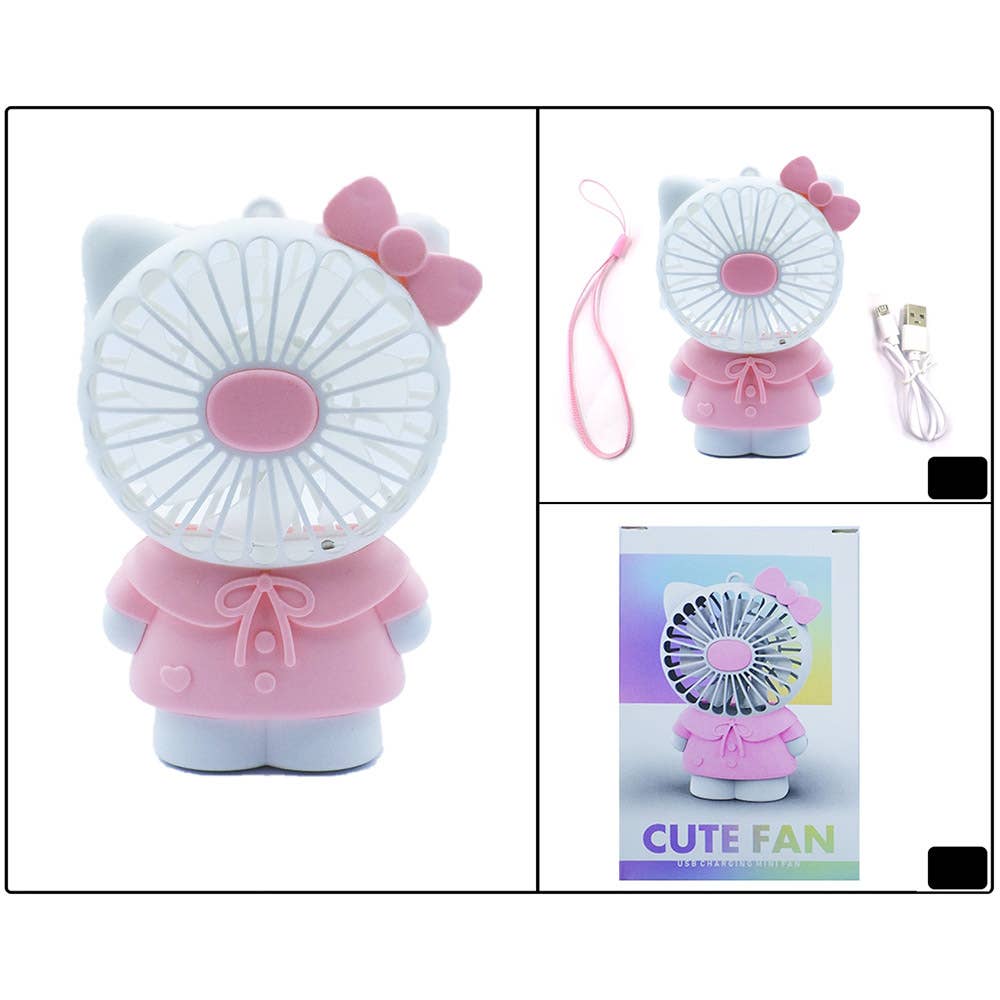 Sensibling Corp. – wholesale Handheld electric fan – Mini Animal USB Charge Portable Fan14
