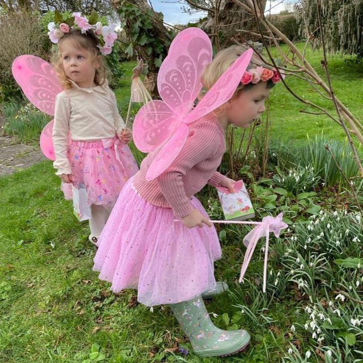 Spotted Cow Creations – wholesale Costume – Child – Sparkle Flower Fairy Set15