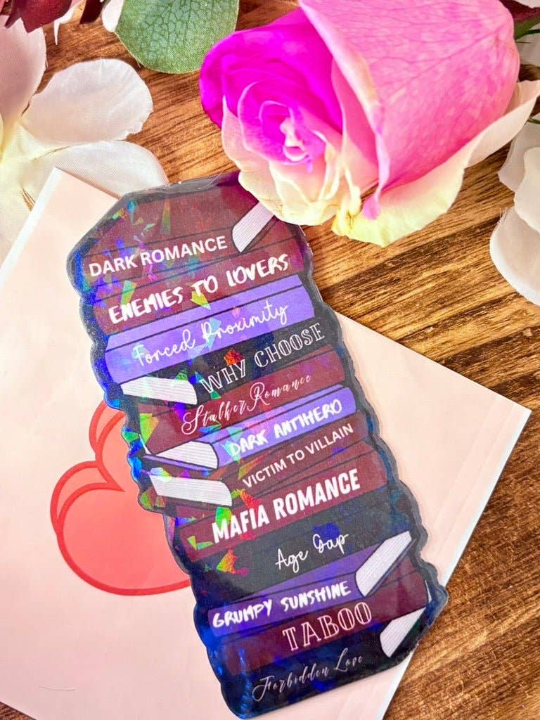 Awfullynerdy.co - Wholesale Bookmark - Dark Romance Tropes Spicy Cardstock Bookmark3