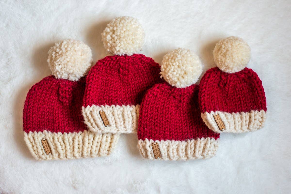 Knits and Pups - Wholesale Beanie - Women's - Santa Beanie, Hat, Toque0