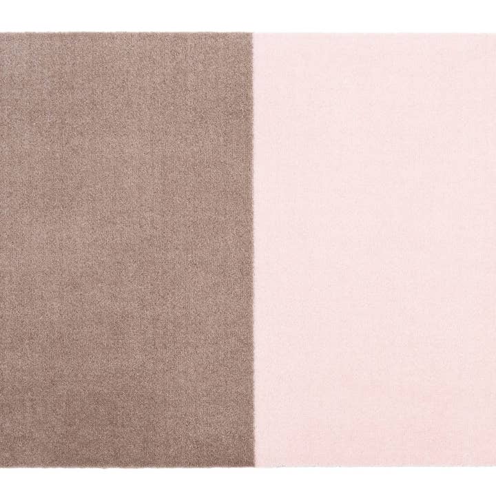 STRIPES HORIZONTAL - SAND/LIGHT PINK for wholesale by TICA COPENHAGEN ApS