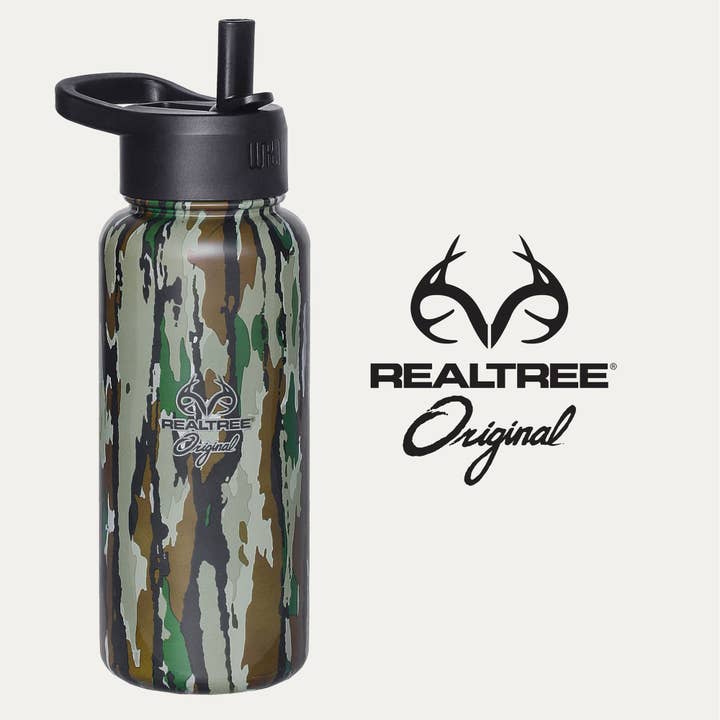 Wildkin - Wholesale Water Bottle - Realtree Original 32 oz Stainless Steel Water Bottle1