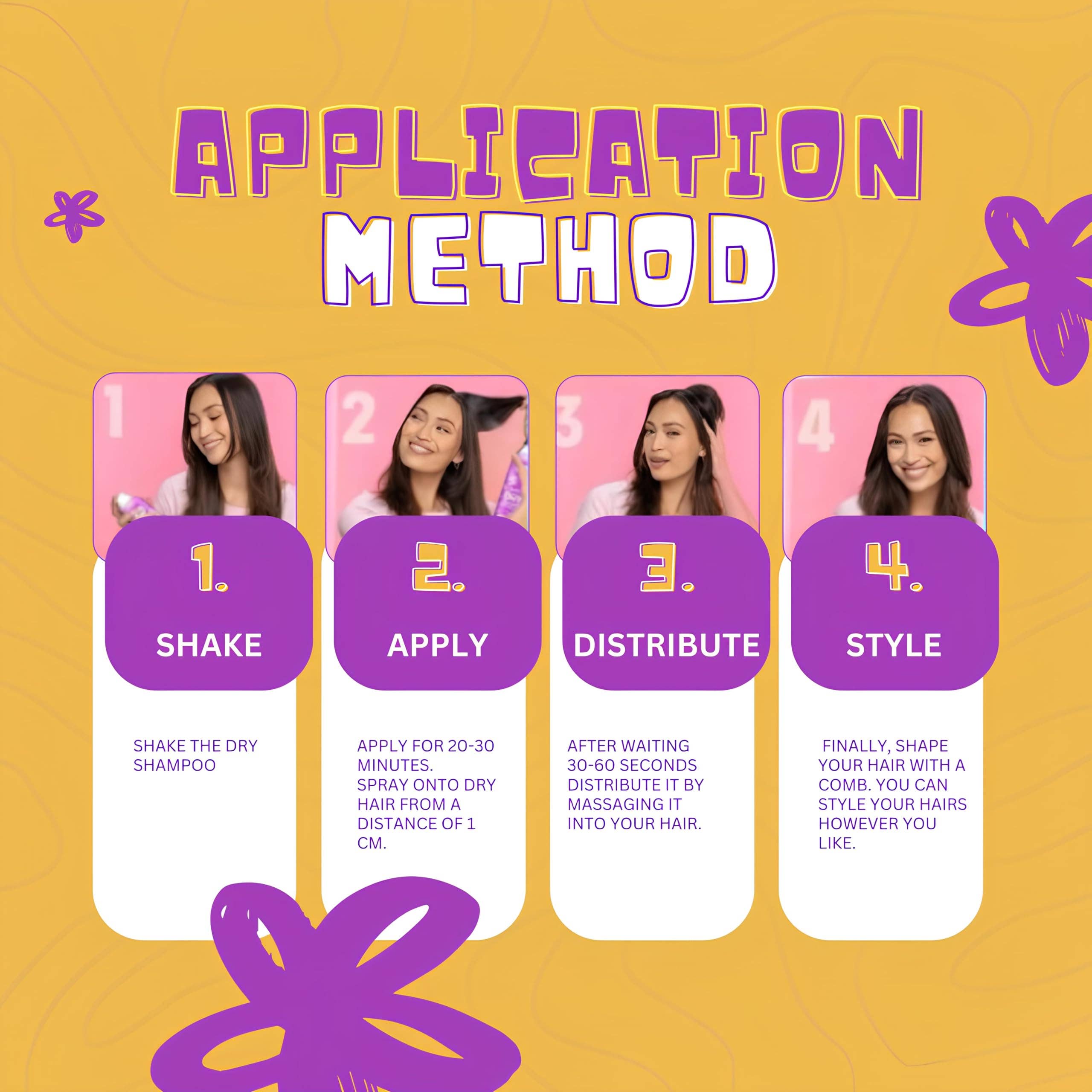 Babilo - Vendita all'ingrosso Shampoo secco - Shampoo secco volumizzante per capelli scuri, assorbimento istantaneo dell'olio, senza residui bianchi, non tossico, ideale per donne e uomini, aggiunge volume senza seccare18