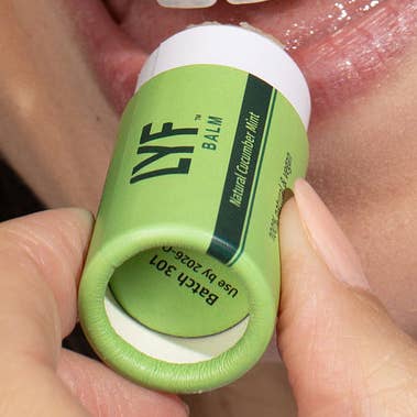 LYF Balm - Luxury Natural Lip Balm - Cucumber Mint (tube) for wholesale by LYF BRANDS