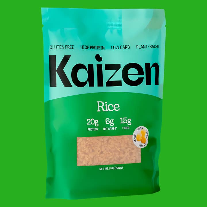 Kaizen Food Company - Vendita all'ingrosso Riso - Riso 6g Net Carb High Protein - Senza glutine, a basso contenuto di carboidrati