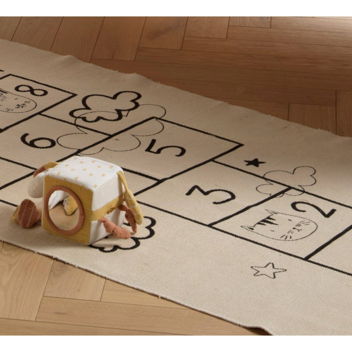 Sauthon - Wholesale Stuffed/Plush Toy - Kids & Baby - SUNLIGHT ACTIVITY CUBE1