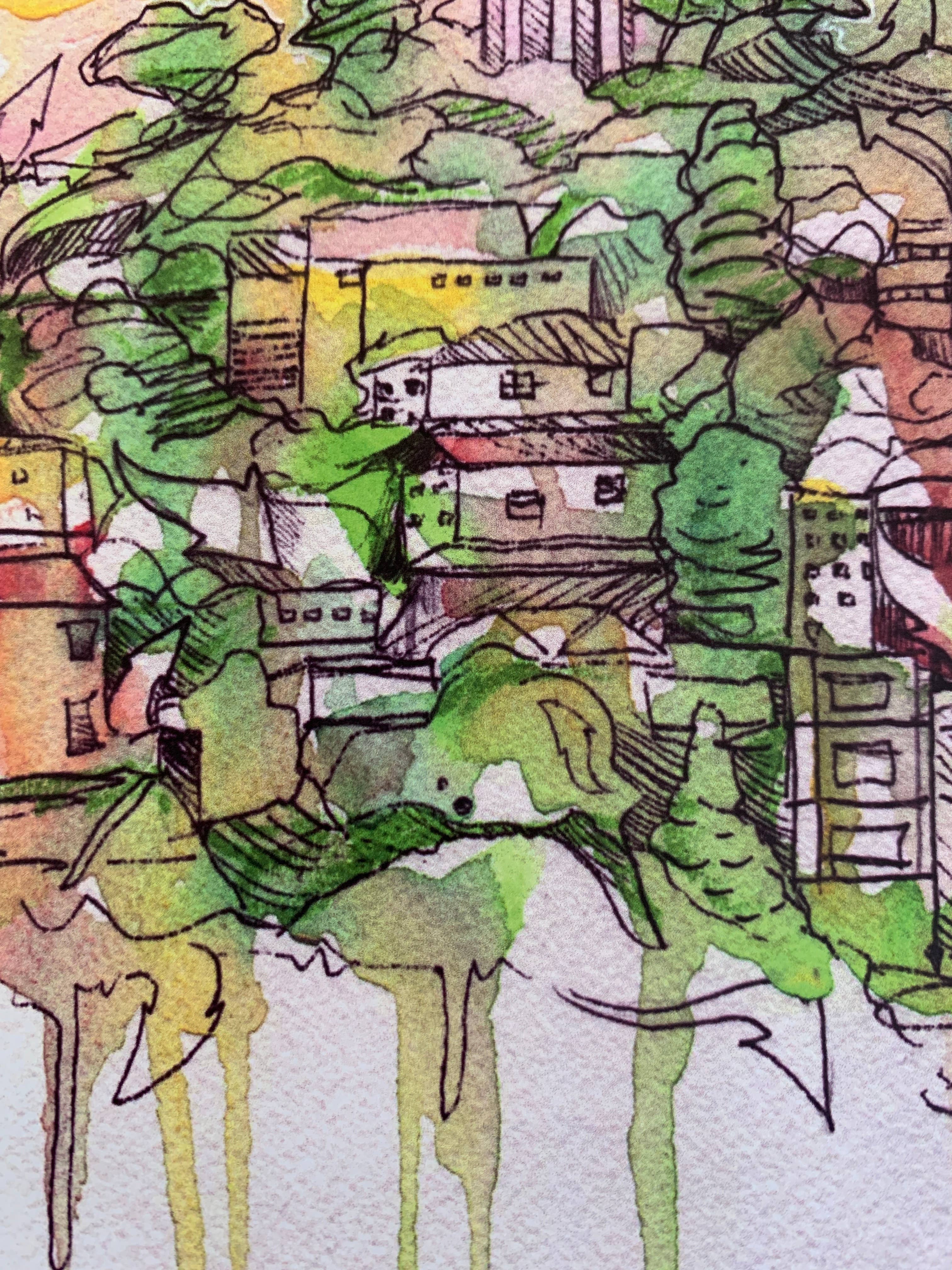 New Skool - Vendita all'ingrosso Biglietti di auguri generici - Biglietto di auguri San Francisco Coit Tower4