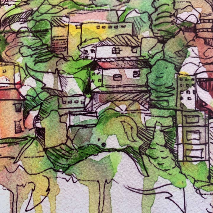 New Skool - Vendita all'ingrosso Biglietti di auguri generici - Biglietto di auguri San Francisco Coit Tower4