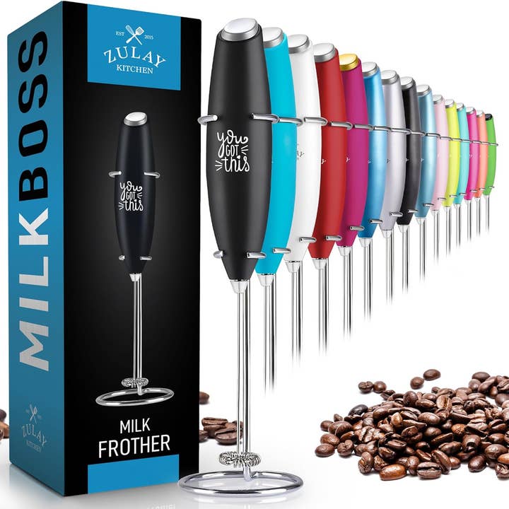 Zulay Kitchen - Wholesale Kitchen Tool/Gadget - Powerful Handheld Milk Frother31
