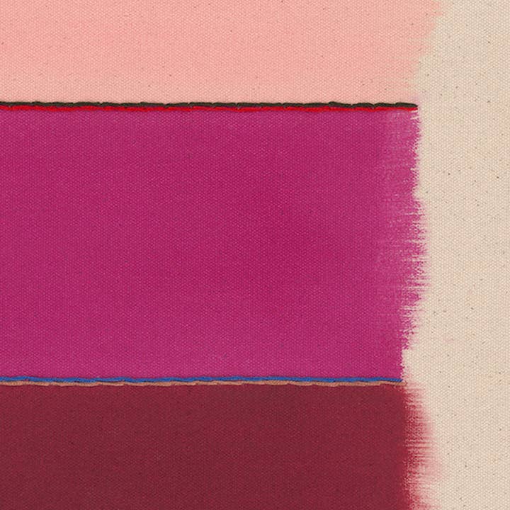 Emily Keating Snyder - Wholesale Art Print - Bright Modern Abstract Art Print | Pink & Purple Stripes2