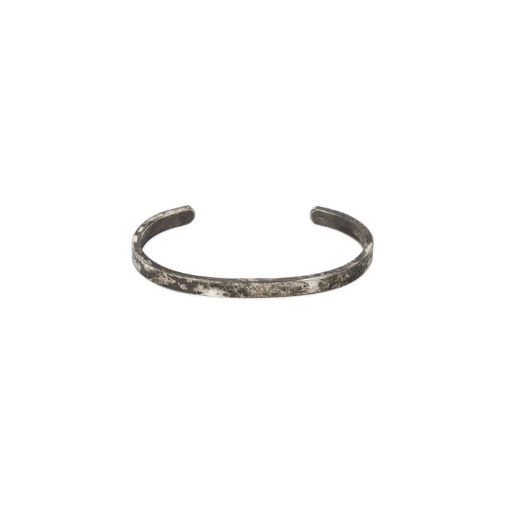 Cuff - Hammered Line pour la vente par Bleu Nomade