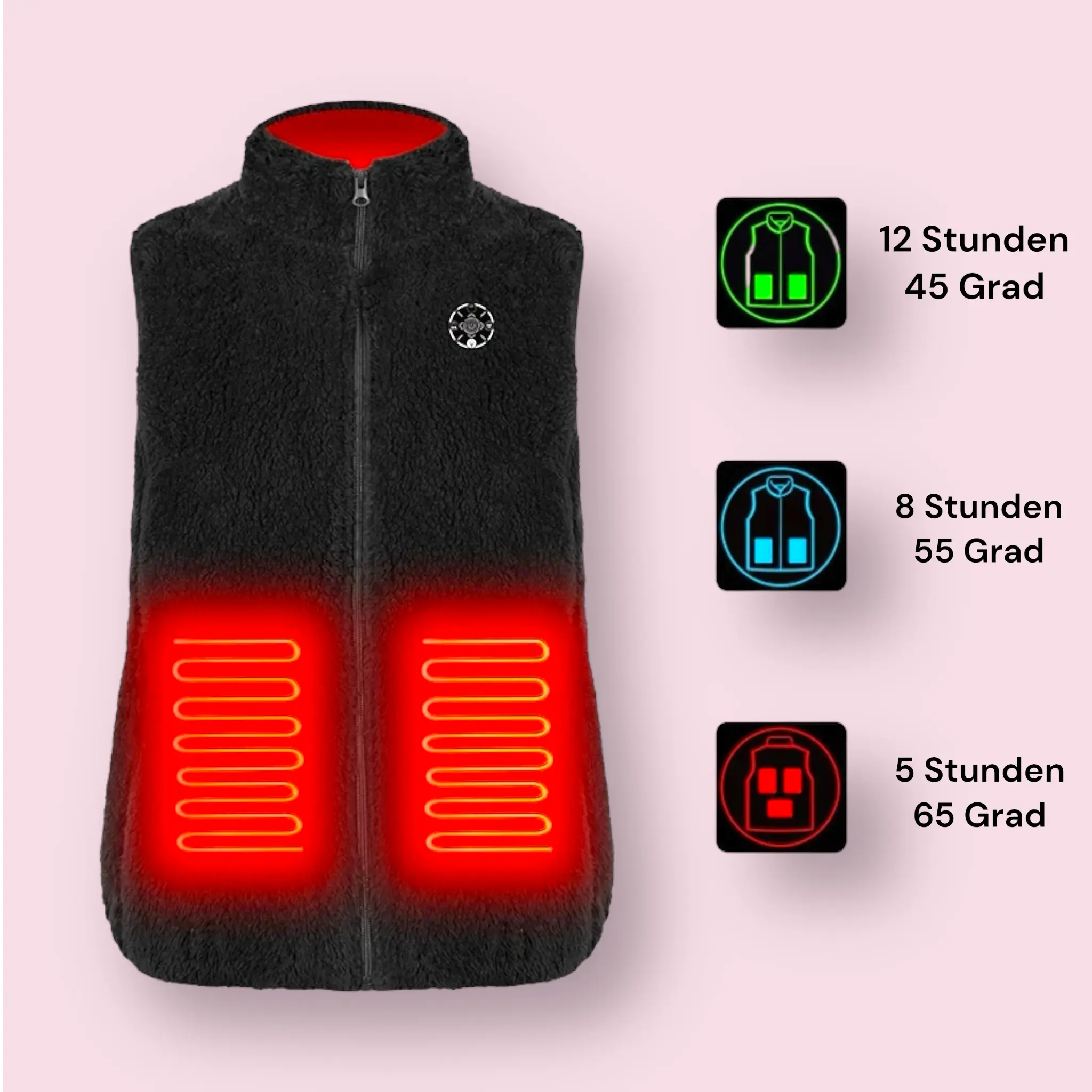 CR Harmonyequestrian - Wholesale Outerwear Vest - Women's - Teddy heated vest1